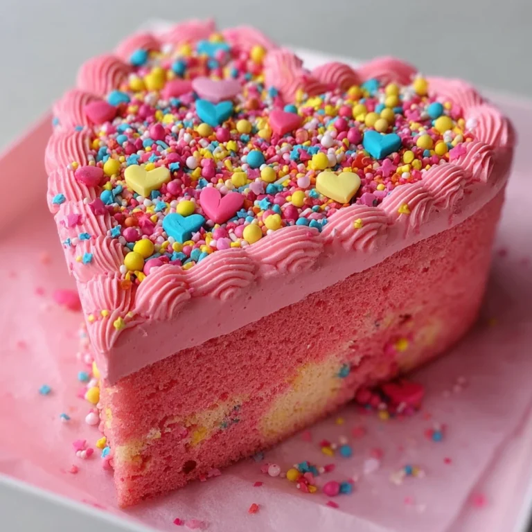 Heart Birthday Cake