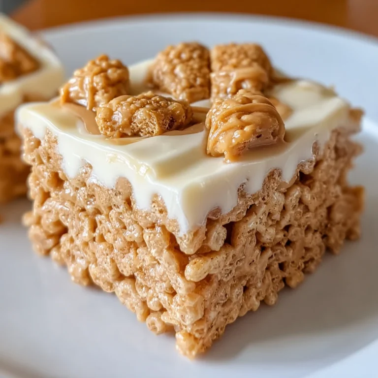 Biscoff Rice Krispie Treats Sweet Escape
