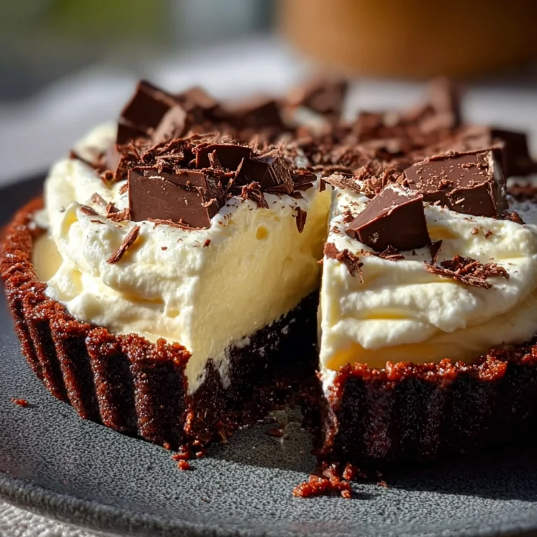 Cadbury Flake Mousse Tart