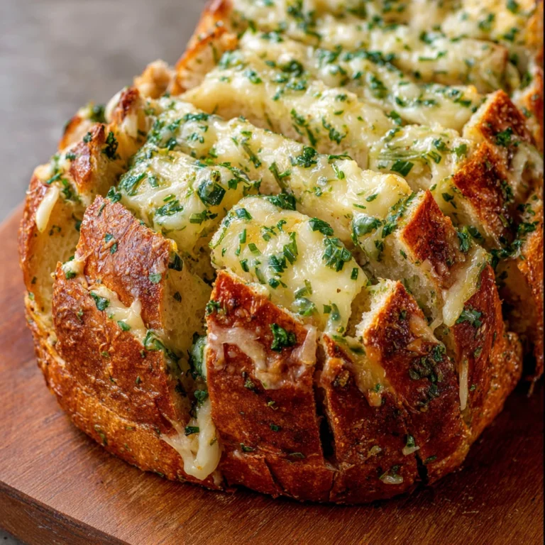 Cheesy Garlic Pull Apart Bread