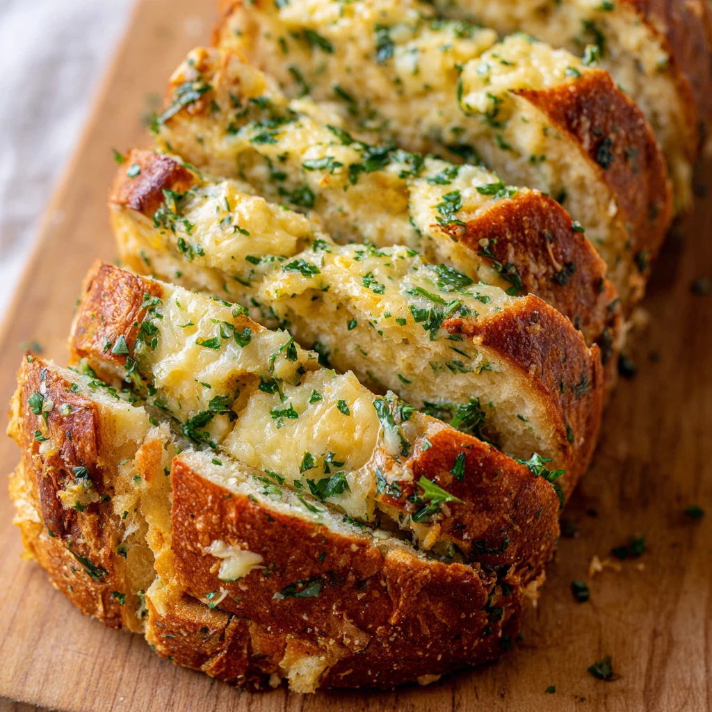 Cheesy Garlic Pull Apart Bread