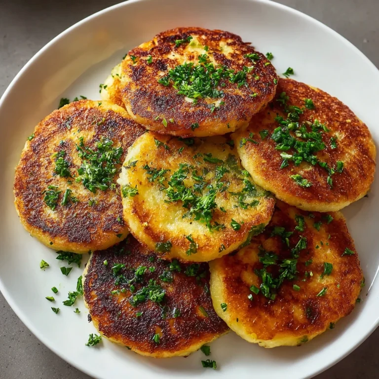 Cheesy Potato Pancakes