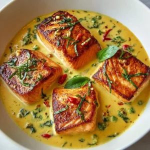 Creamy Coconut-Lime Salmon for a Tropical Weeknight Delight