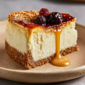 Crème Brûlée Cheesecake
