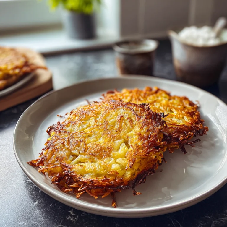 Crispy German Potato Pancakes