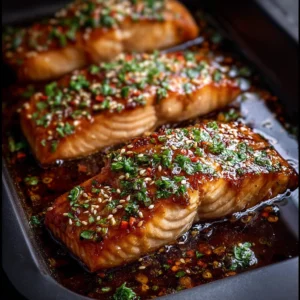 Crispy Honey Garlic Glazed Salmon Recipe That Pops with Flavor