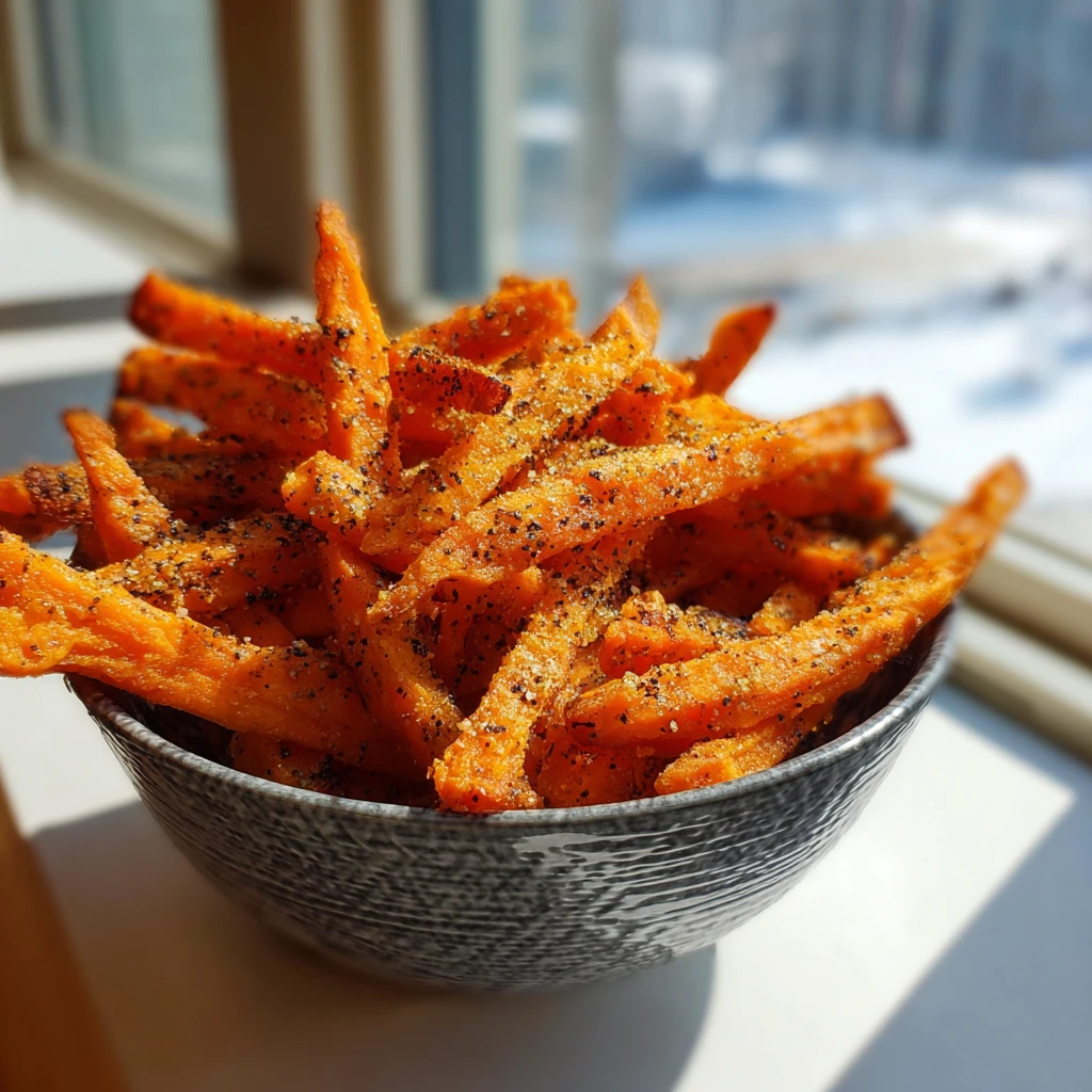 Crispy Oven Baked Sweet Potato Fries