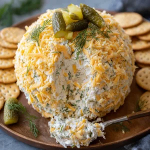 Dill Pickle Cheese Ball Recipe