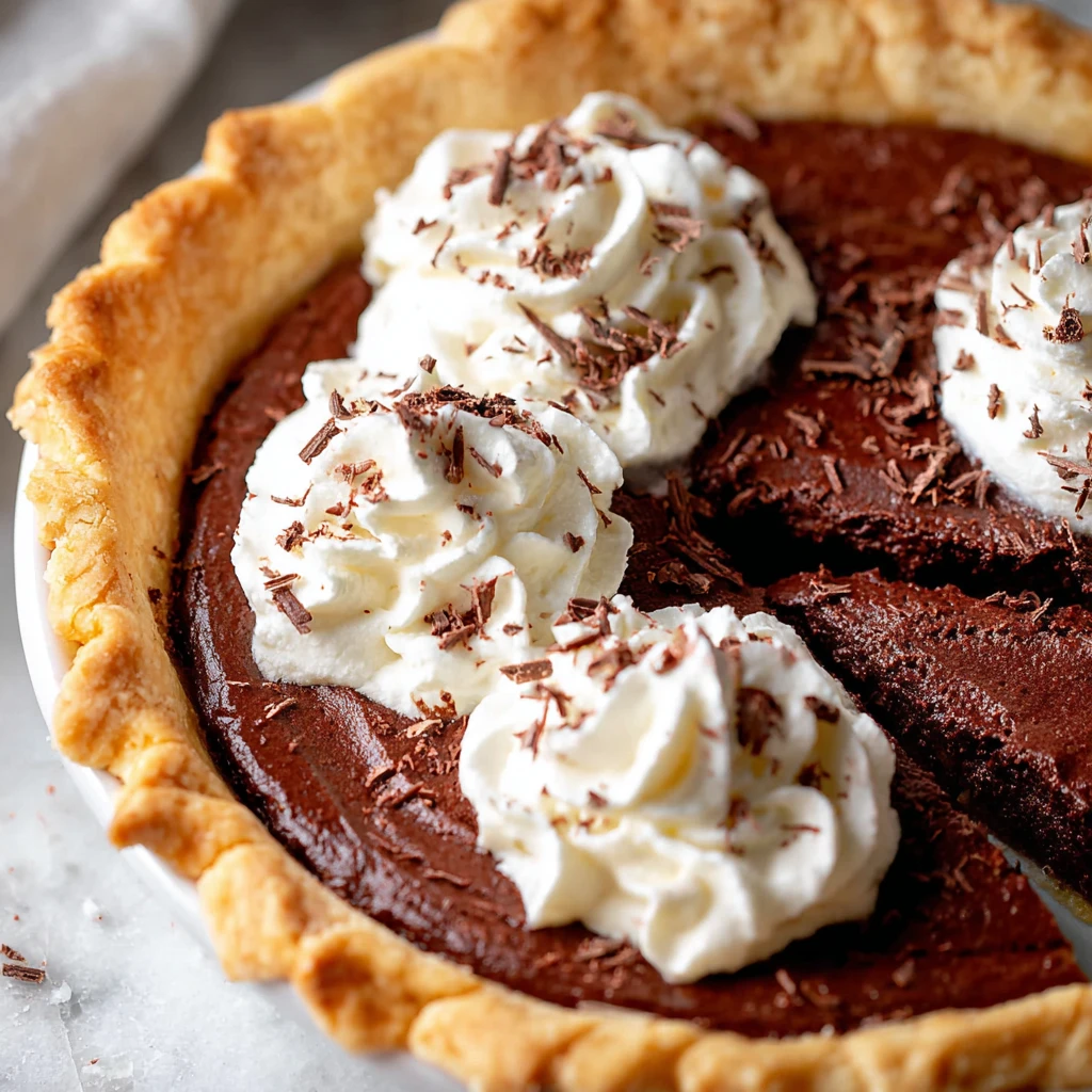 Chocolate Chess Pie