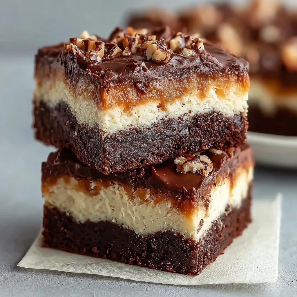 Fudgy Brownie Cookie Layer Bars