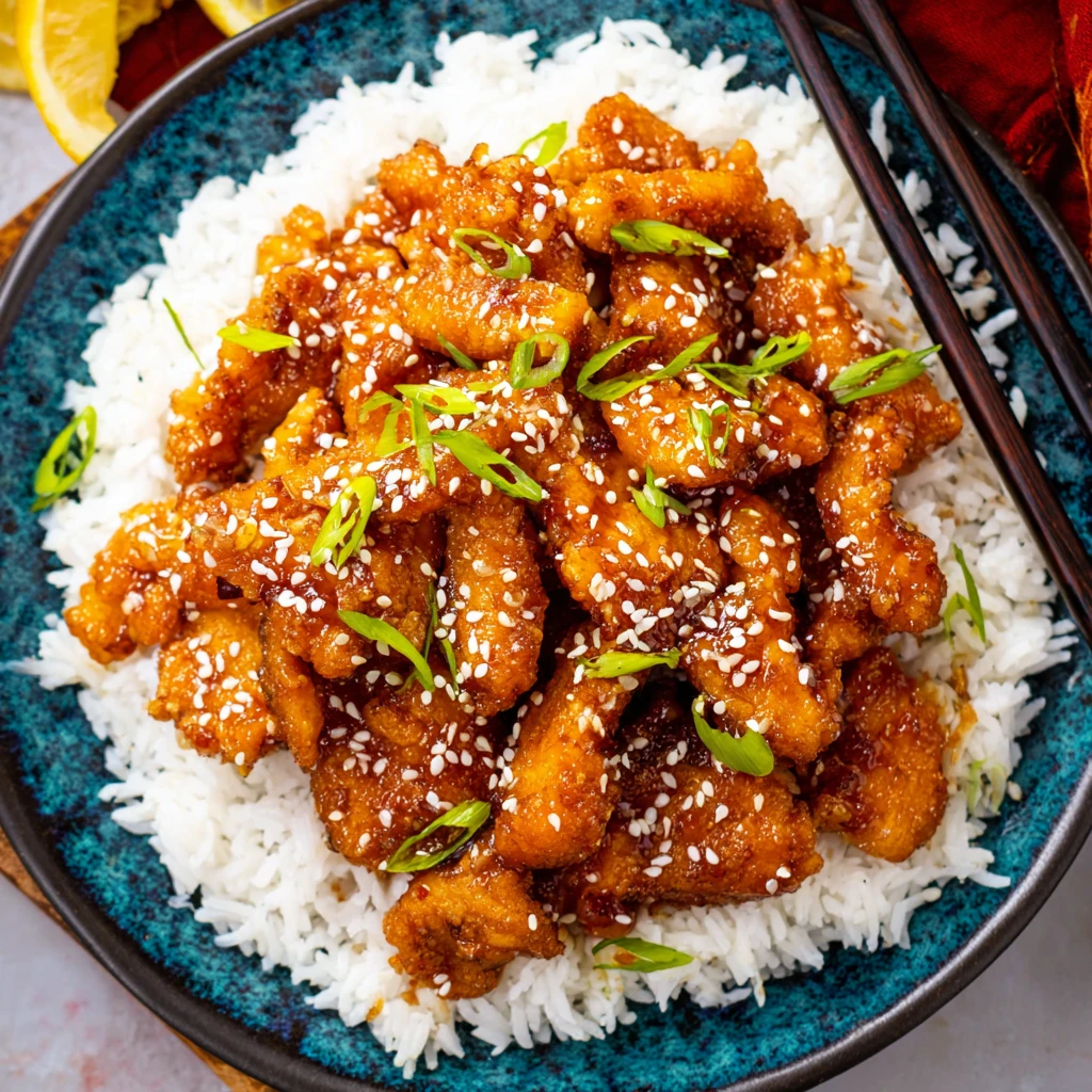 Ginger Crispy Sesame Chicken