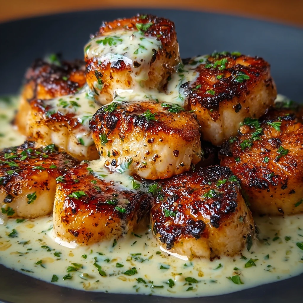 Grilled Chicken Bites Creamy Garlic Sauce