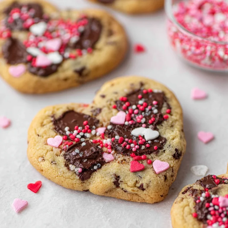 Heart-shaped Chocolate Chip Cookies Heart-shaped Dessert Ideas How To Bake Heart Cookies Romantic Dessert Ideas For Couple...