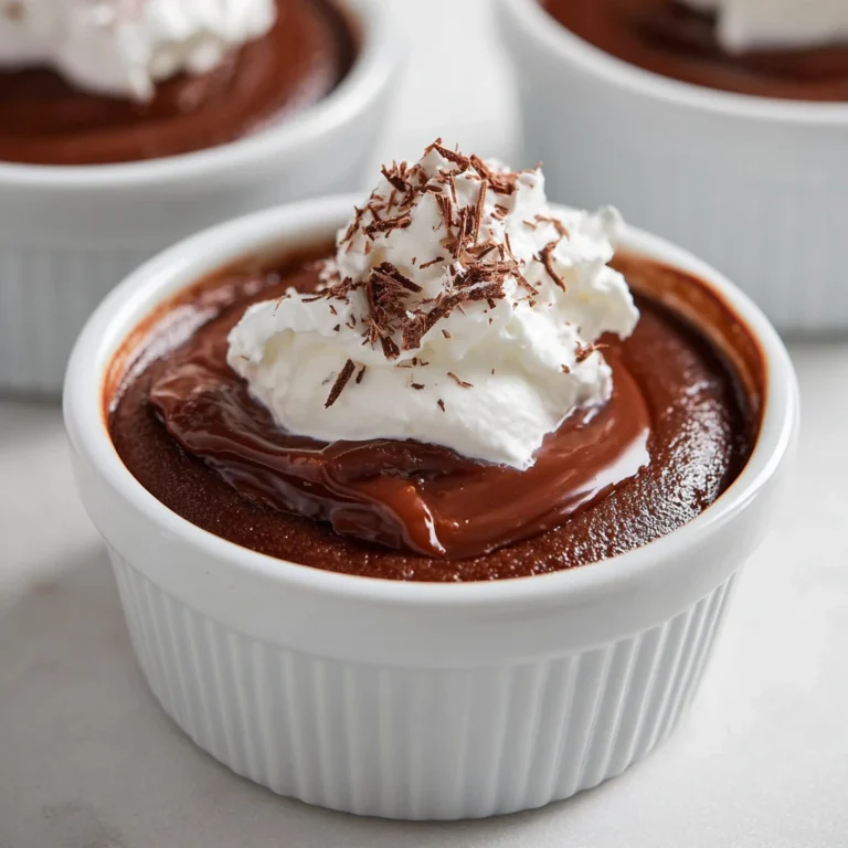Homemade Chocolate Pudding
