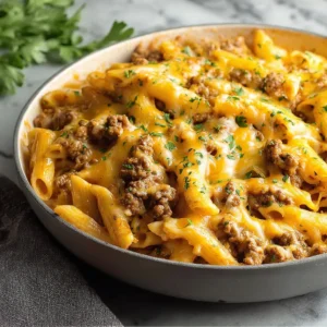 Homemade Ground Beef Casserole