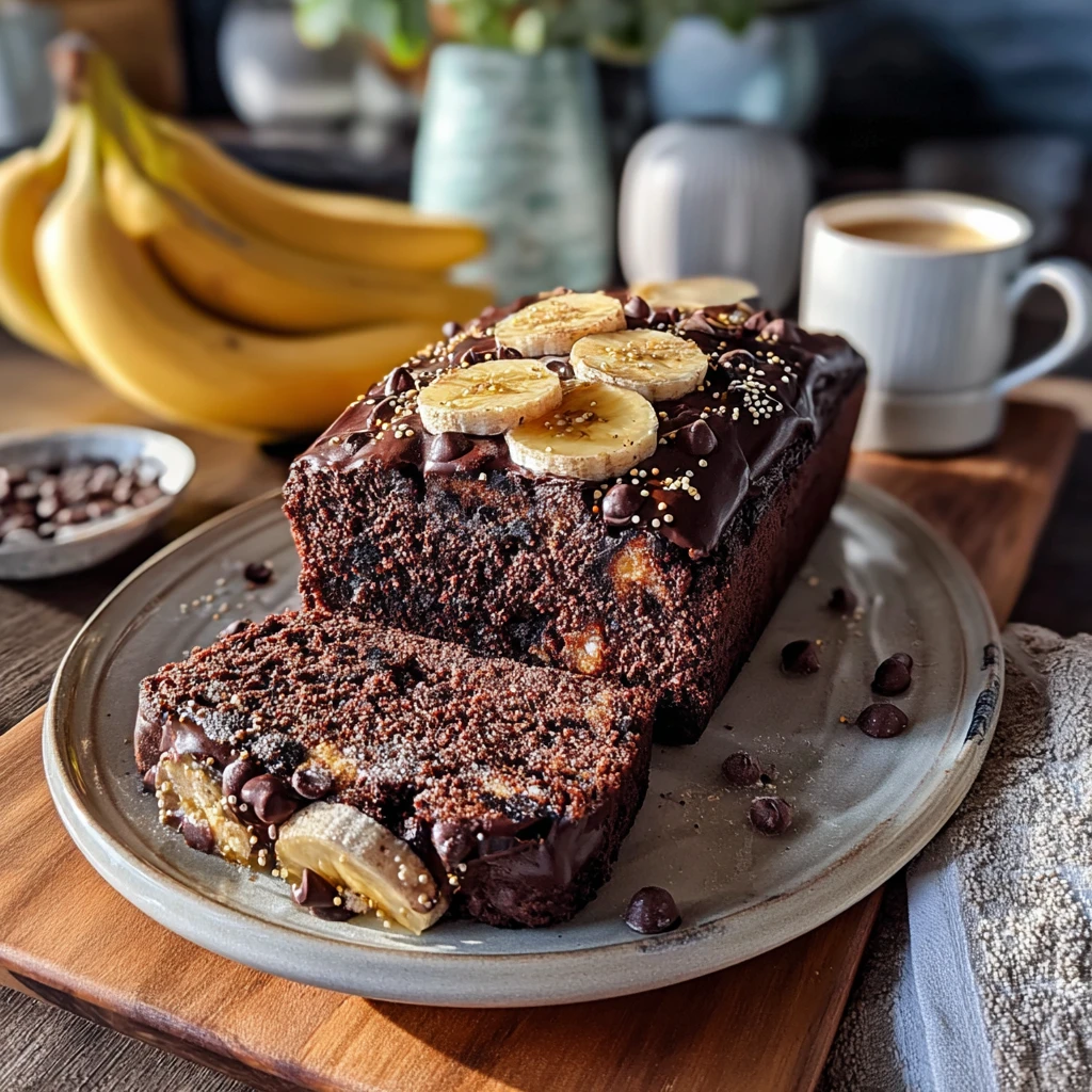 Irresistible Chocolate Espresso Banana Bread Recipe