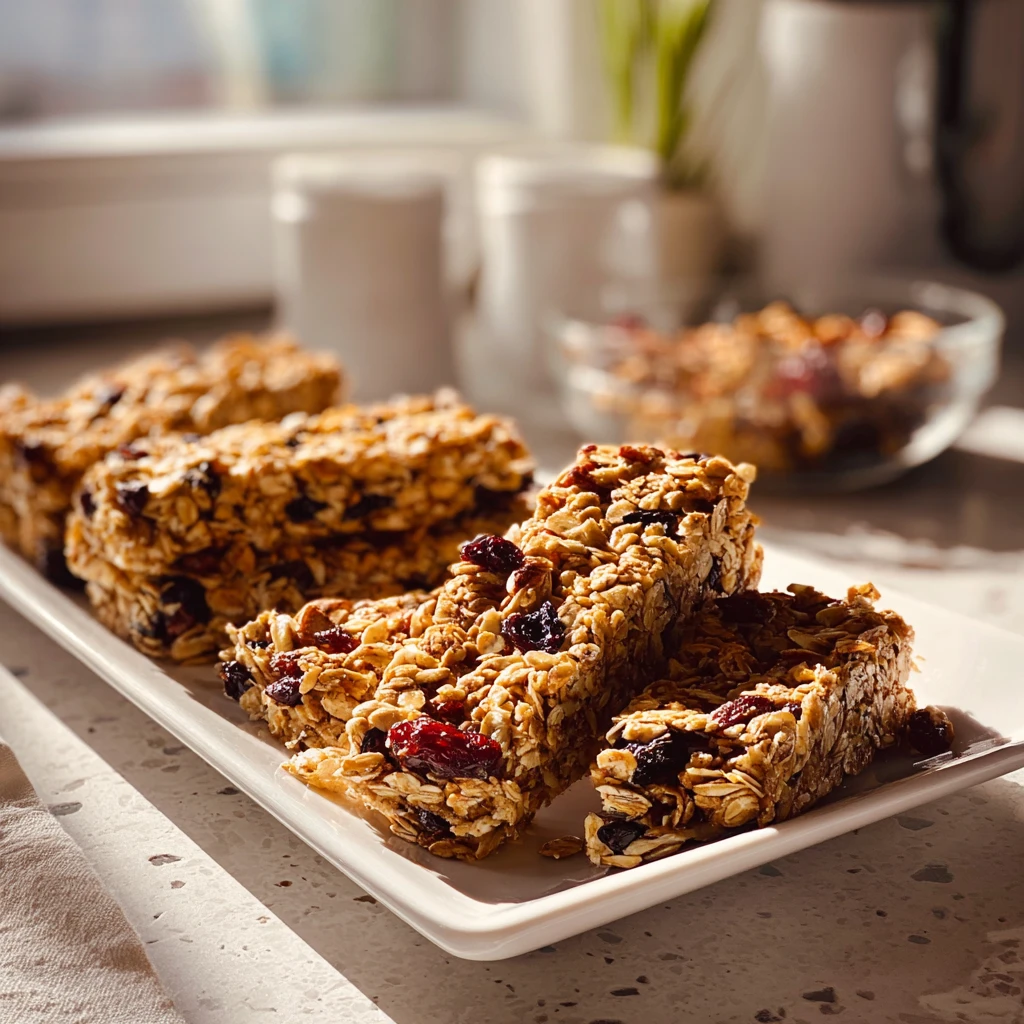 Irresistible Homemade Granola Bars Delicious Recipe