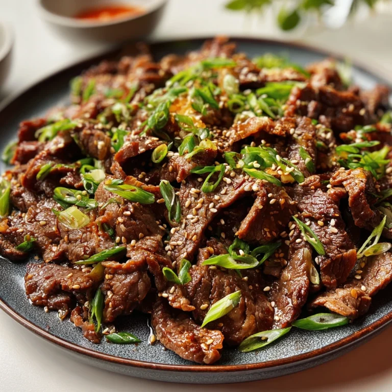 Irresistible Korean Bulgogi Beef Flavorful Delight