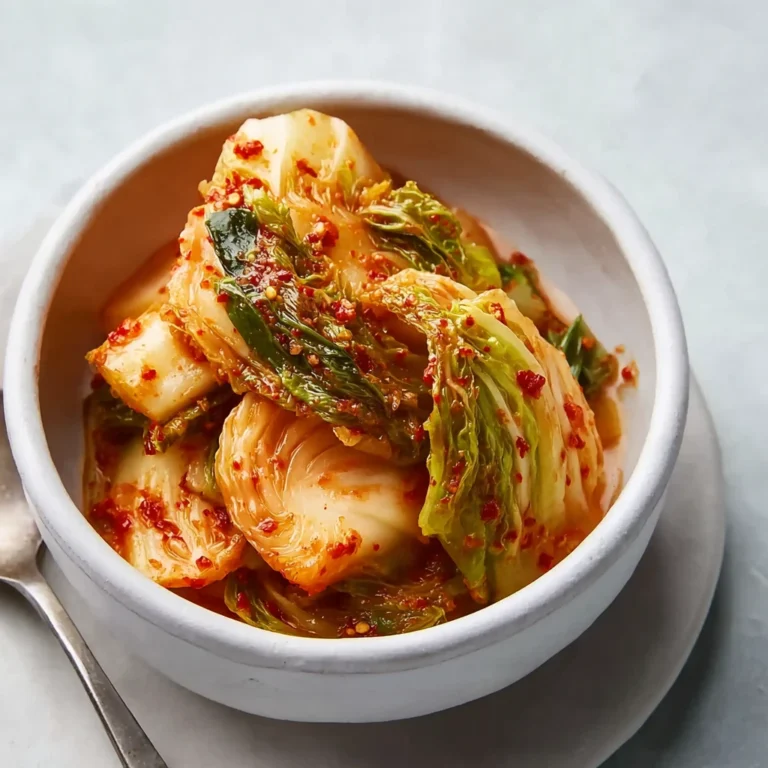 Korean Fermented Cabbage Kimchi