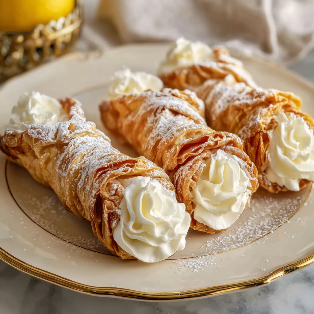 Lemon Meringue Pie Cannolis Bake Summer Dessert