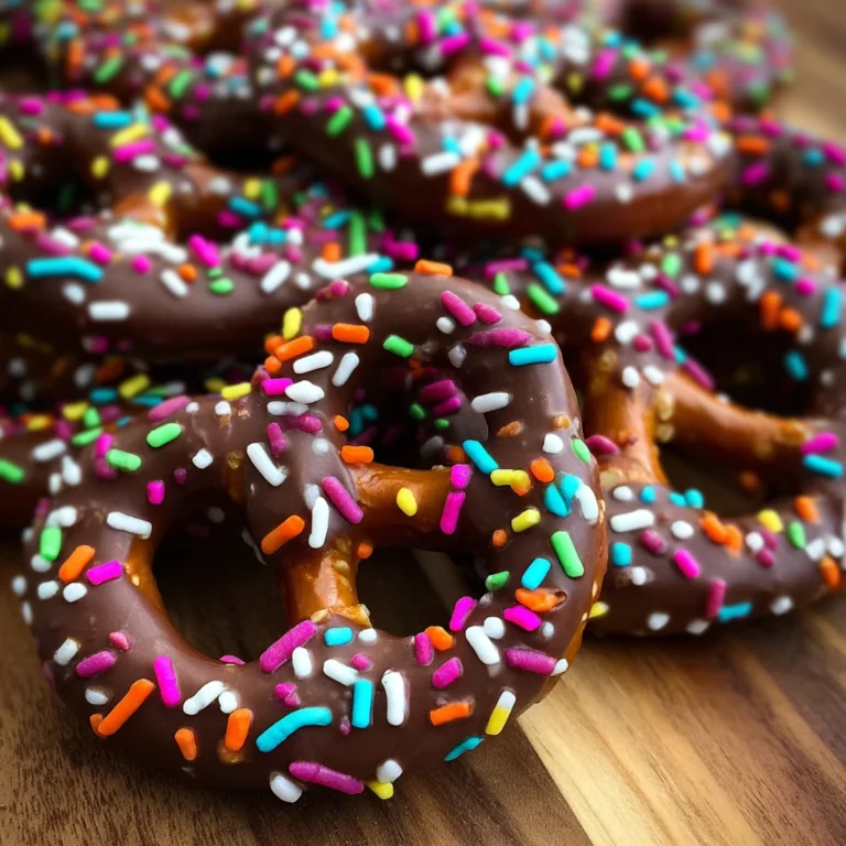 New Years Chocolate Covered Pretzels Sweet Joys Await