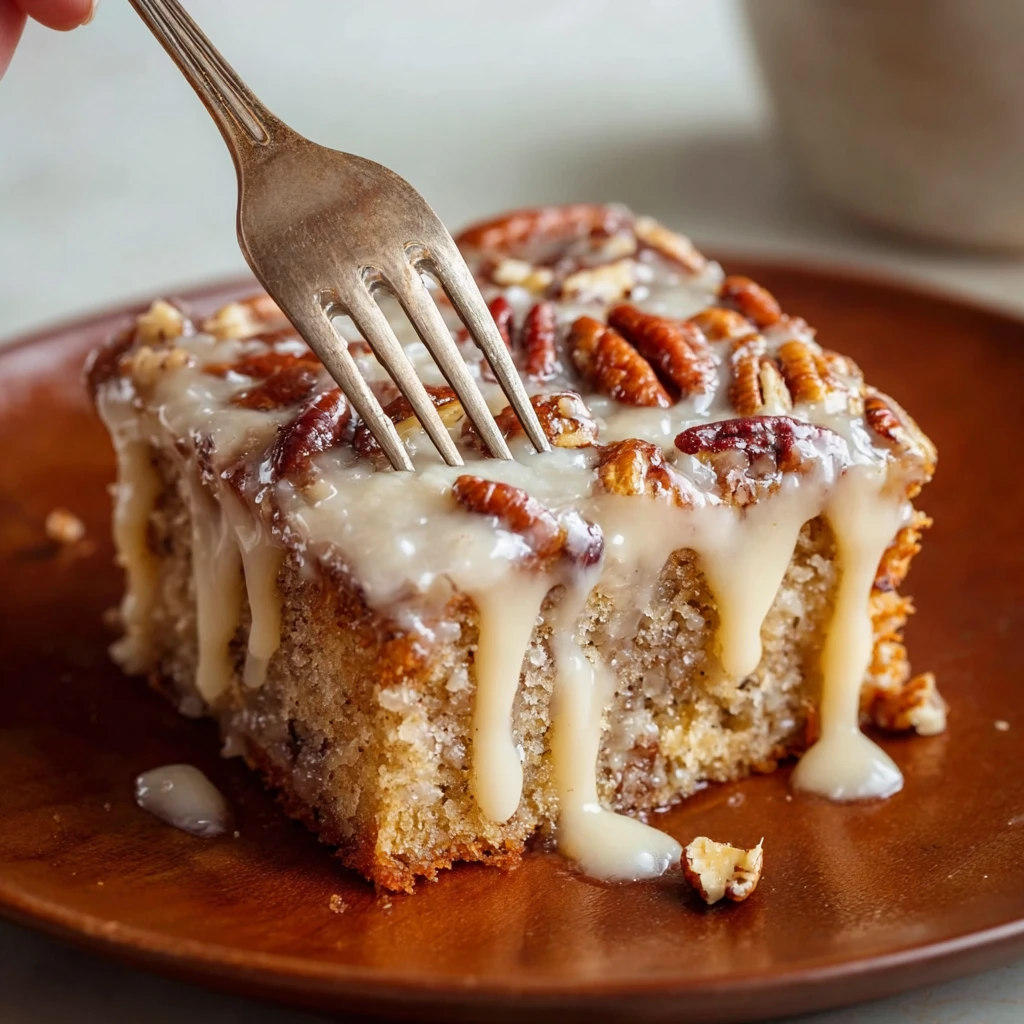 Pecan Praline Cake