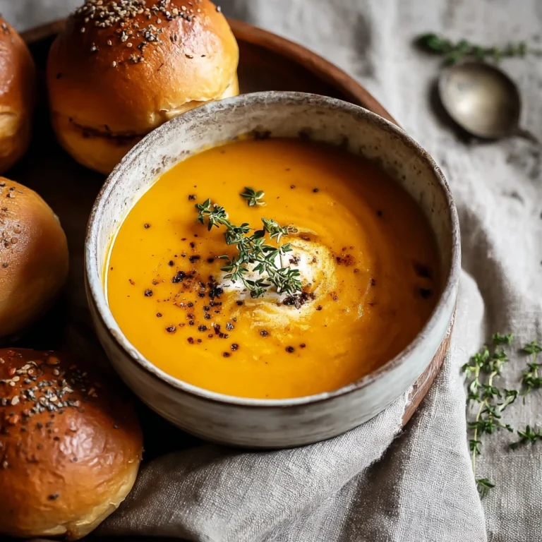 Pumpkin Soup Air Fryer Rolls