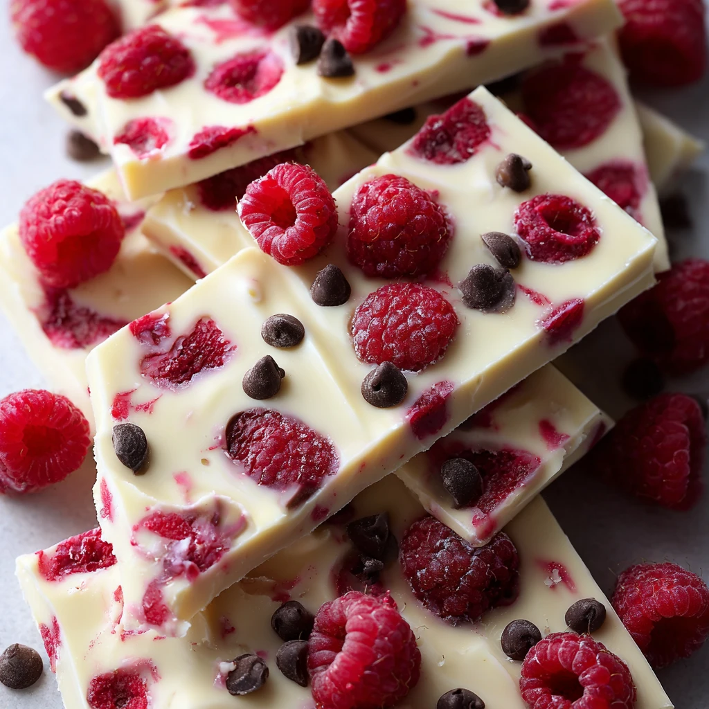 Raspberry Yogurt Bark