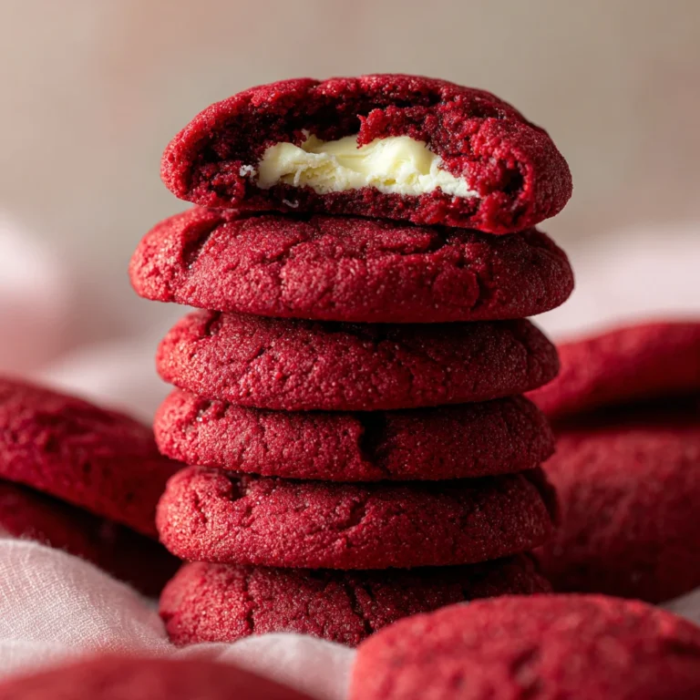Red Velvet Cheesecake Cookies