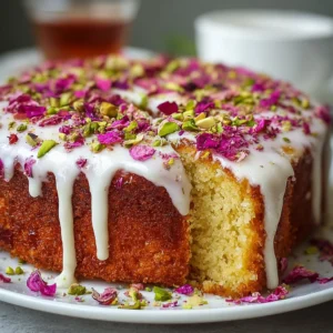 Rose Milk Cake