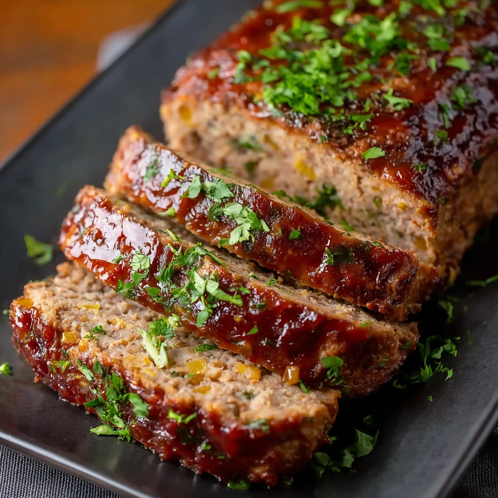 Tender Ground Turkey Sausage Meatloaf