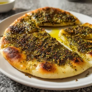 Za’atar Flatbread with Olive Oil: Your New Breakfast Favorite
