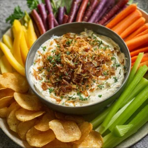 5 Minute French Onion Dip