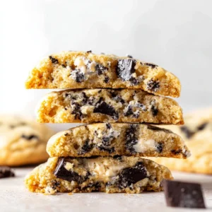 Bakery-Style Cookies and Cream Cookies