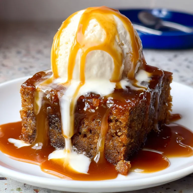 Sticky Toffee Pudding Traditional Recipe
