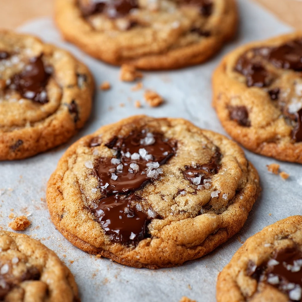 Brown Butter Toffee Chocolate Chip Cookies