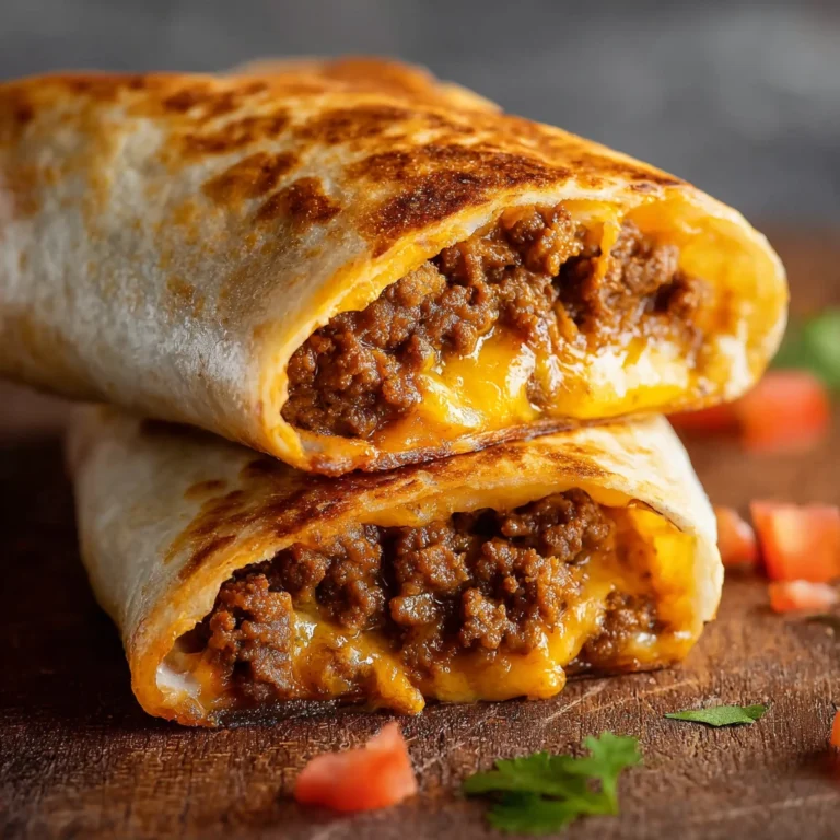 Cheesy Beef Taco Pockets