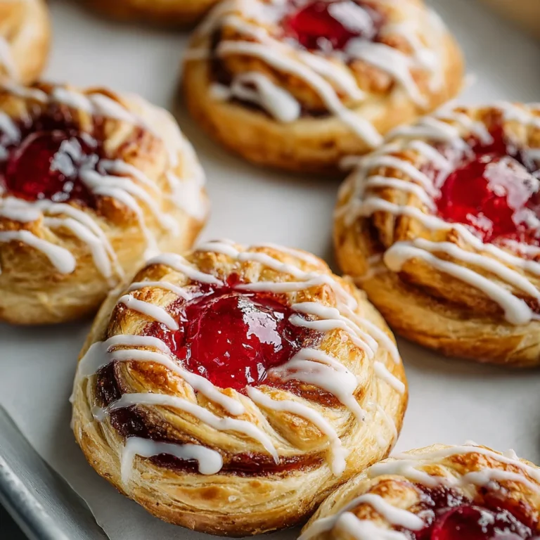 Cherry Cheesecake Danish