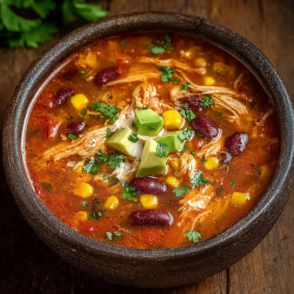 Chicken Enchilada Soup