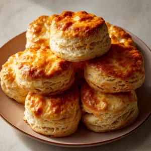 Chicken saussage biscuit