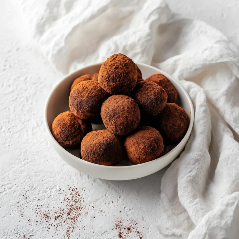 Chickpea Truffle Bites