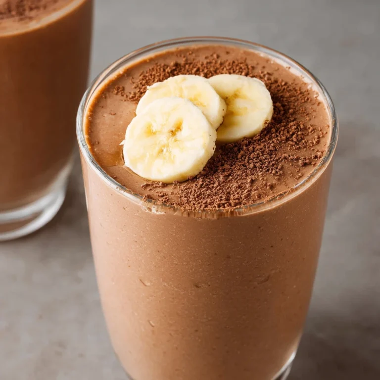 Chocolate Banana Smoothie