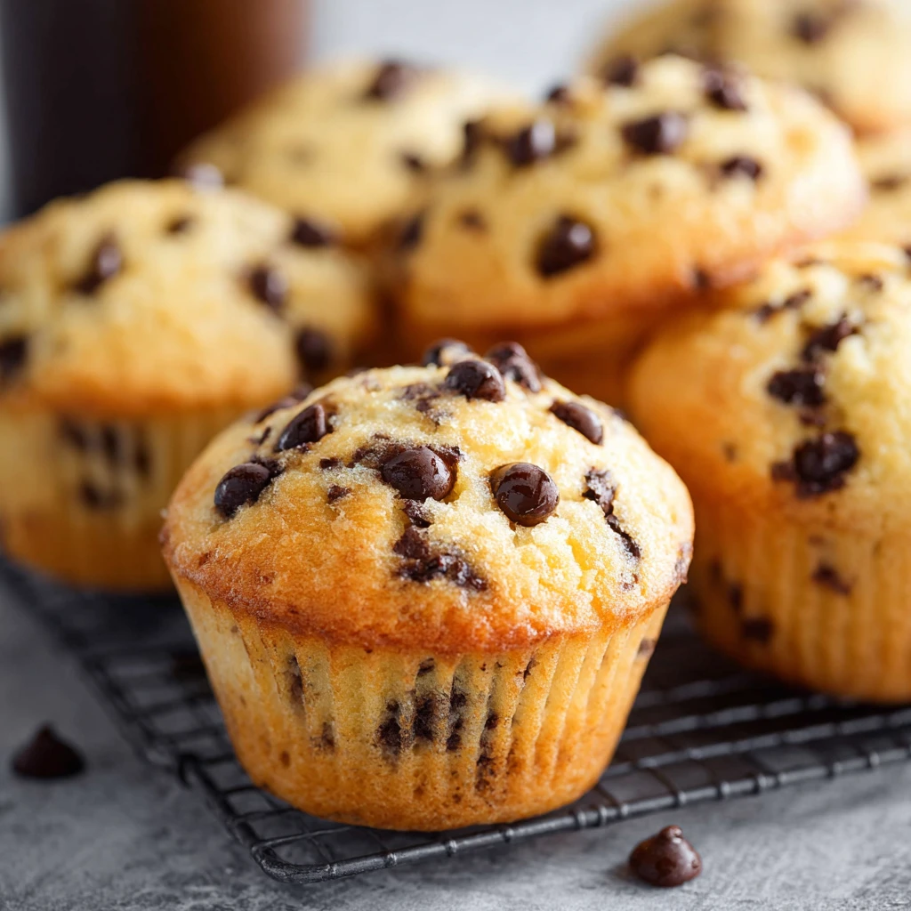 Chocolate Chip Pancake Muffins