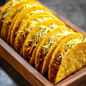 CRISPY TACO BUILD