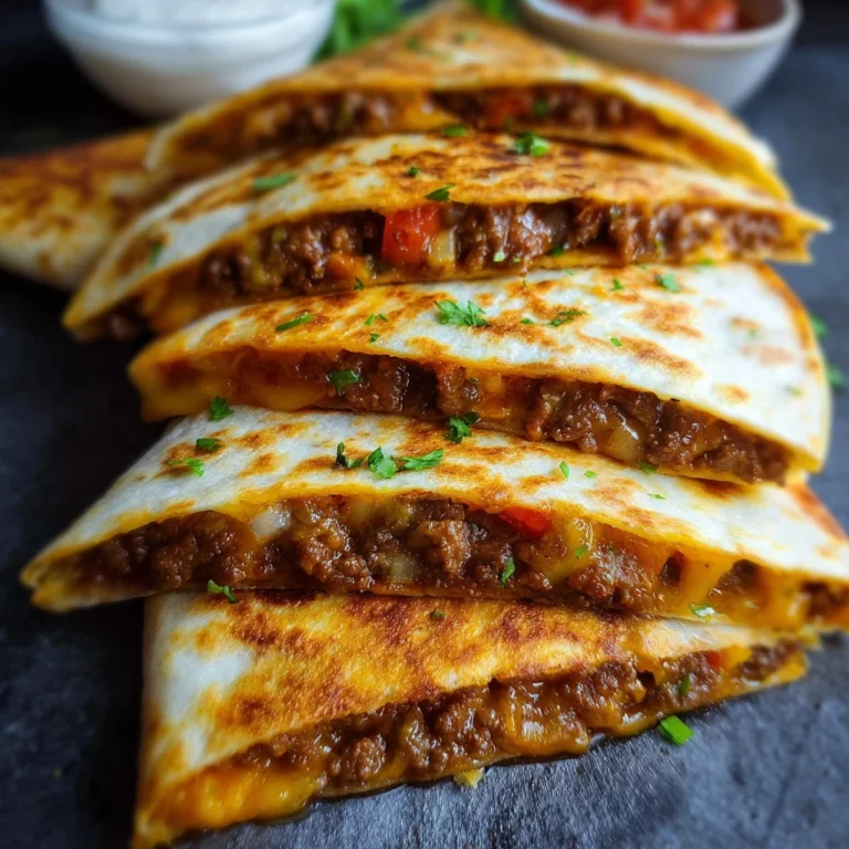 Ground Beef Quesadillas 25minute Comfort Food Delight