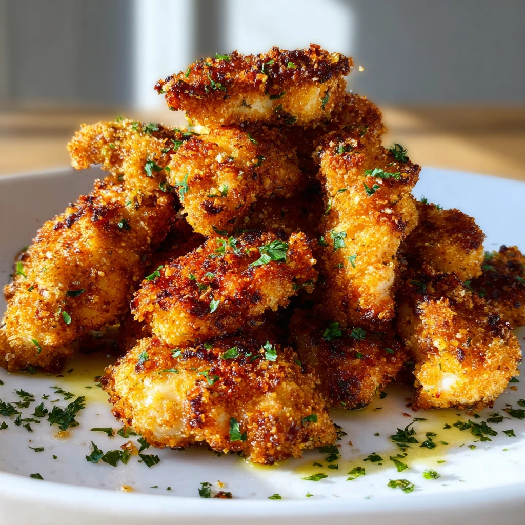 High Protein Air Fryer Chicken Tips Perfection