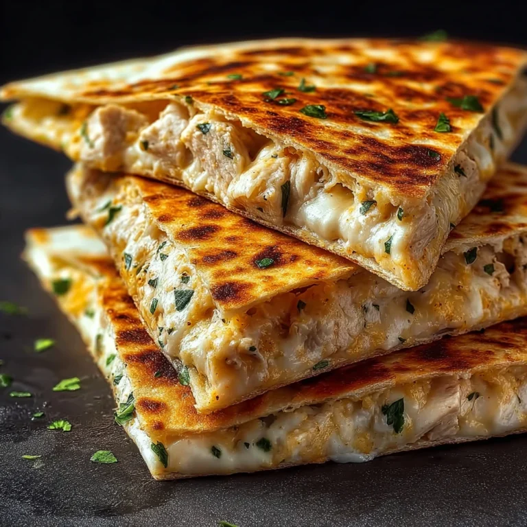 Highprotein Chicken Ranch Quesadilla
