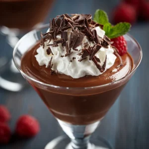 High Protein Chocolate Mousse with Cottage Cheese