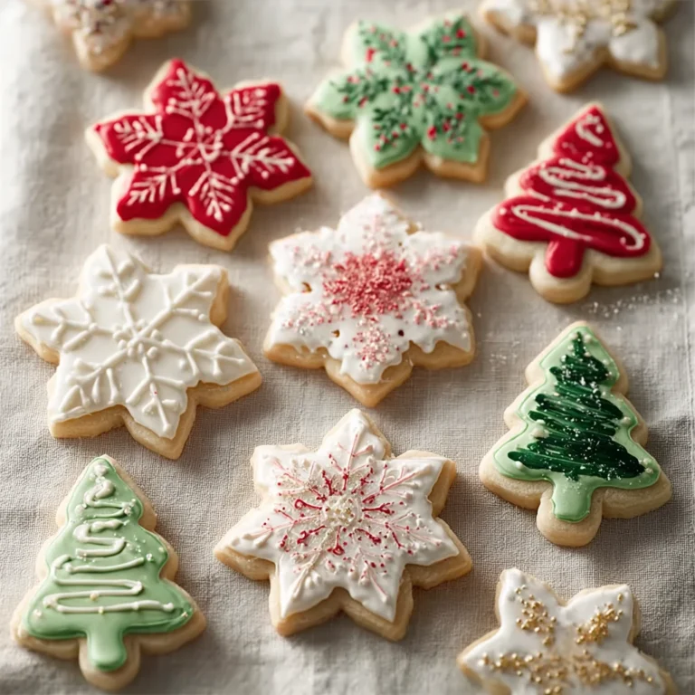 Holidaythemed Decorated Sugar Cookies Recipe Guide