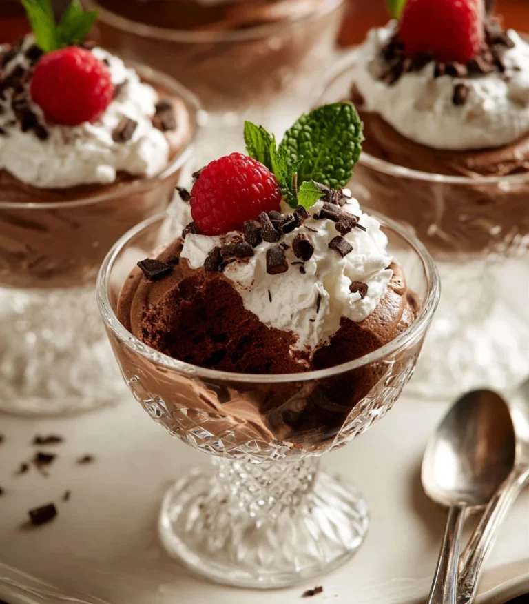 Homemade Chocolate Mousse